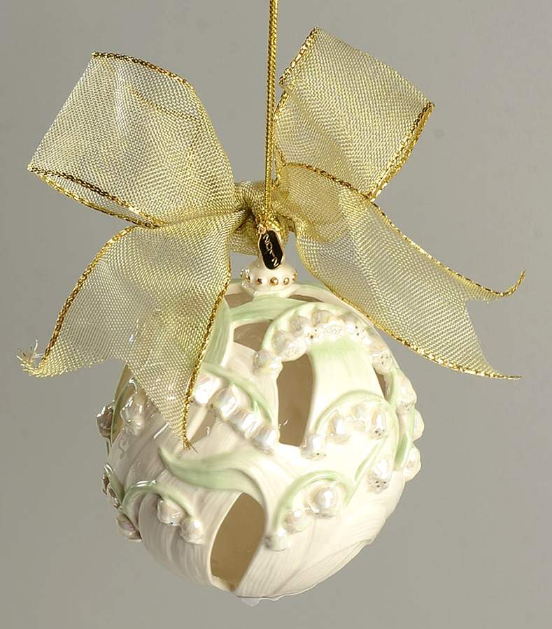 Annual Kissing Ball 2012 Lily Of The Valley - Boxed by Lenox-1