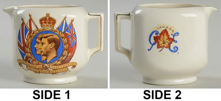 Lancaster Royalty Giftware George Vi & Elizabeth Visit To Canada Cr - No Box by Lancaster & Sons-1