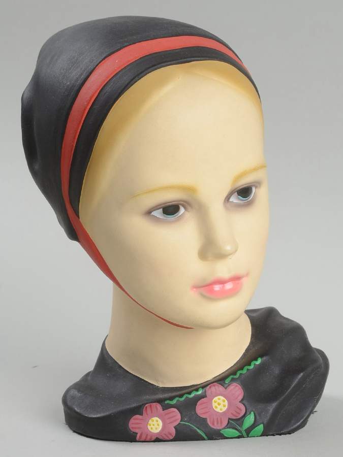 Lego Busts Scandinavian Girl - No Box by Lego (Japan)-1