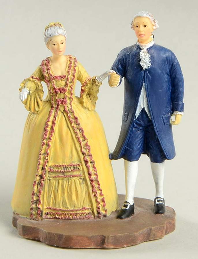 Williamsburg (Large) Couple Attending Governor's Ball - Boxed by Lang & Wise Ltd-1
