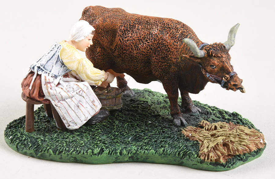 Williamsburg (Large) Dairymaid Milking - Boxed by Lang & Wise Ltd-1