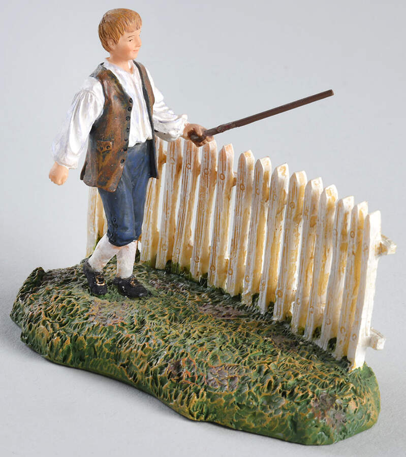 Williamsburg (Large) Boy And Picket Fence - Boxed by Lang & Wise Ltd-1