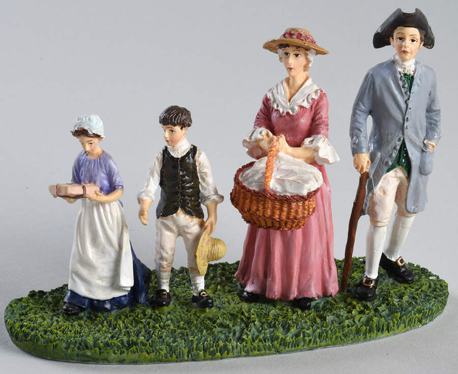 Williamsburg (Large) Colonial Family - Boxed by Lang & Wise Ltd-1