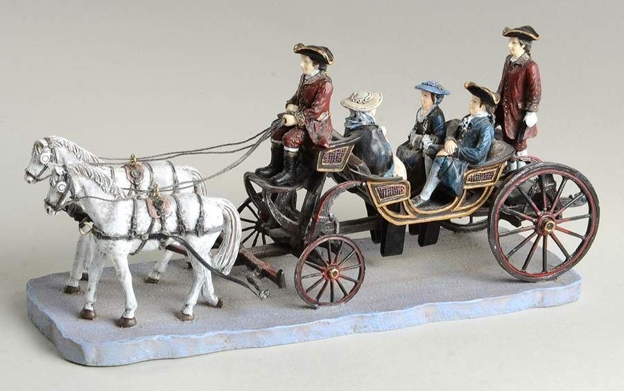 Williamsburg (Large) Mulberry Sociable - Carriage - Boxed by Lang & Wise Ltd-1
