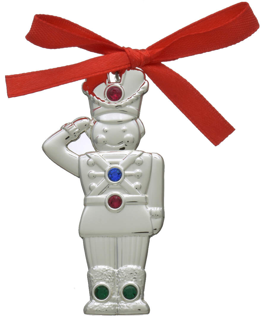Jeweled Silver Charms Jeweled Soldier - No Box by Lenox-1