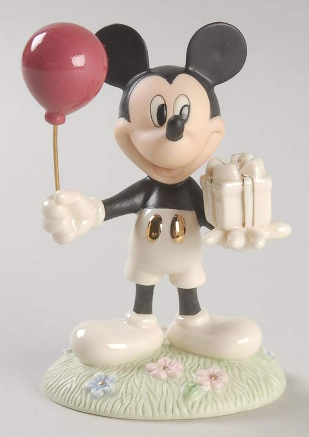 Best Wishes Mickey Mickey's Birthday Gift - With Box by Lenox-1