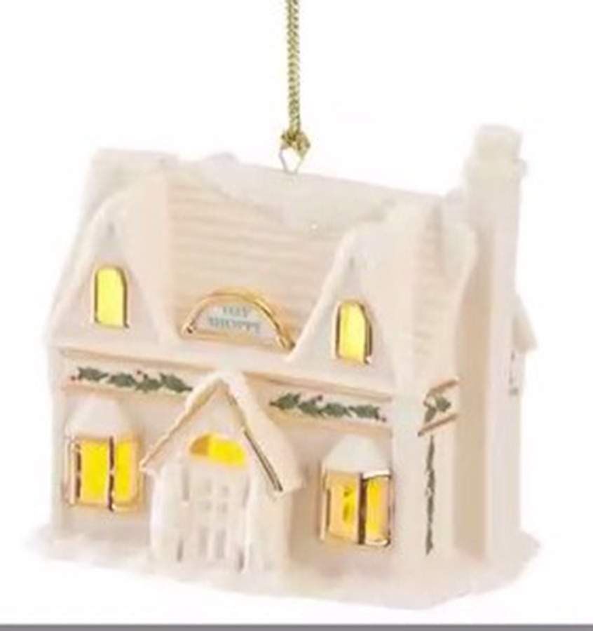 Christmas Village Lighted Toy Shoppe - With Box by Lenox-1