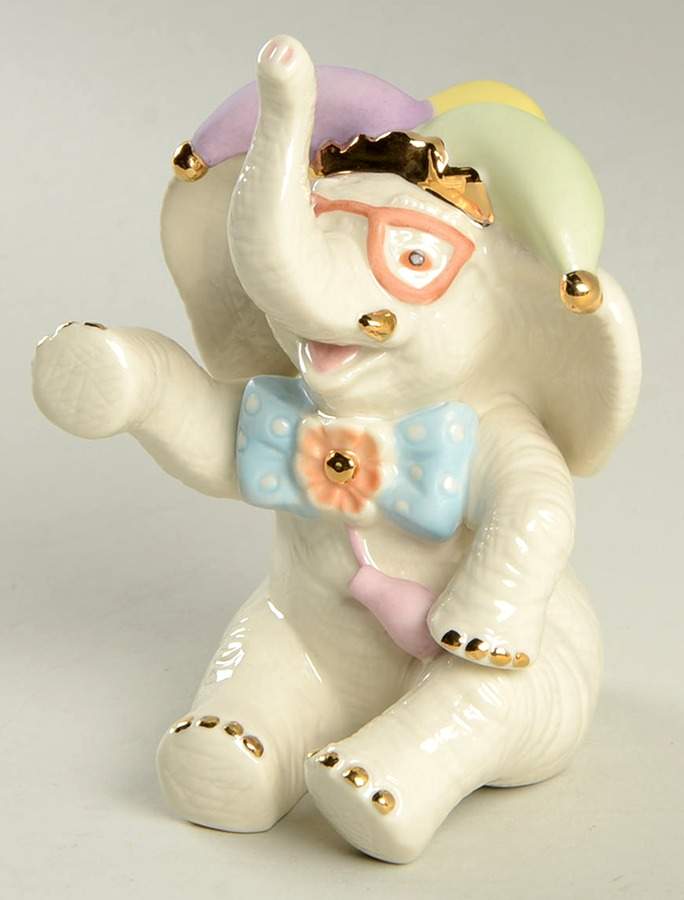 Mini Classic Elephants April Foolin' Around - No Box by Lenox-1