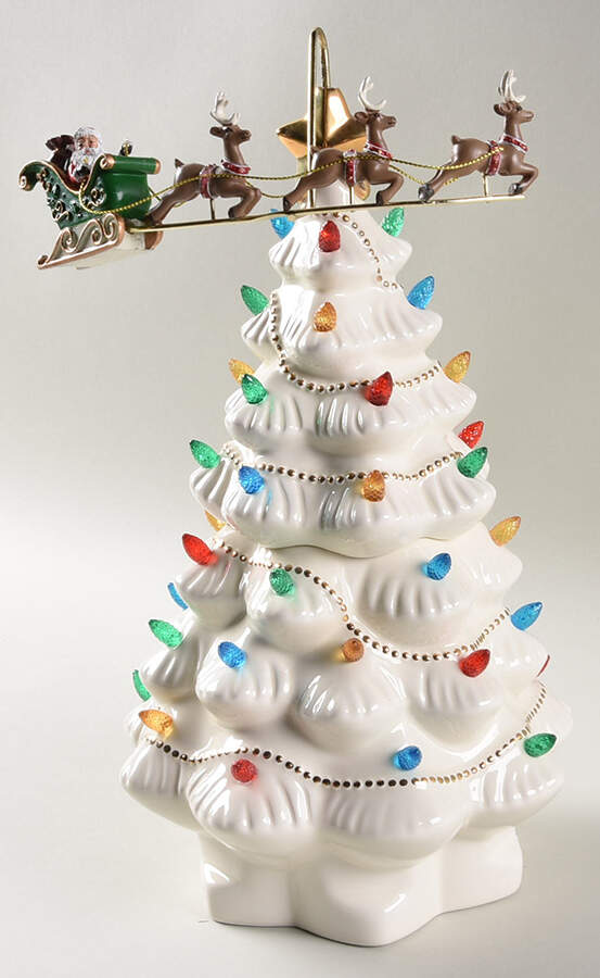 Treasured Traditions Lighted Tree With Movement - Boxed by Lenox-1