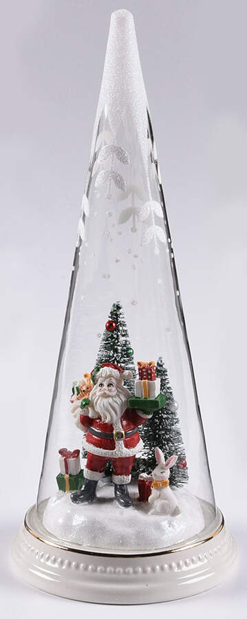 Merry & Magical Santa With Gifts - Boxed by Lenox-1
