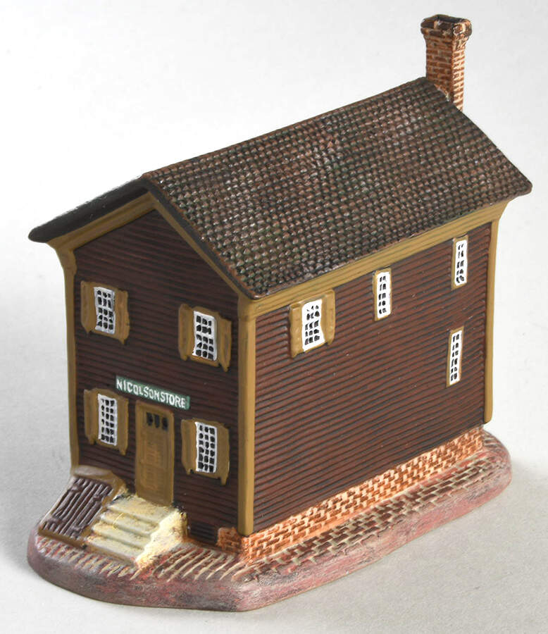 Williamsburg (Miniature) Nicholson Store - Boxed by Lang & Wise Ltd-1