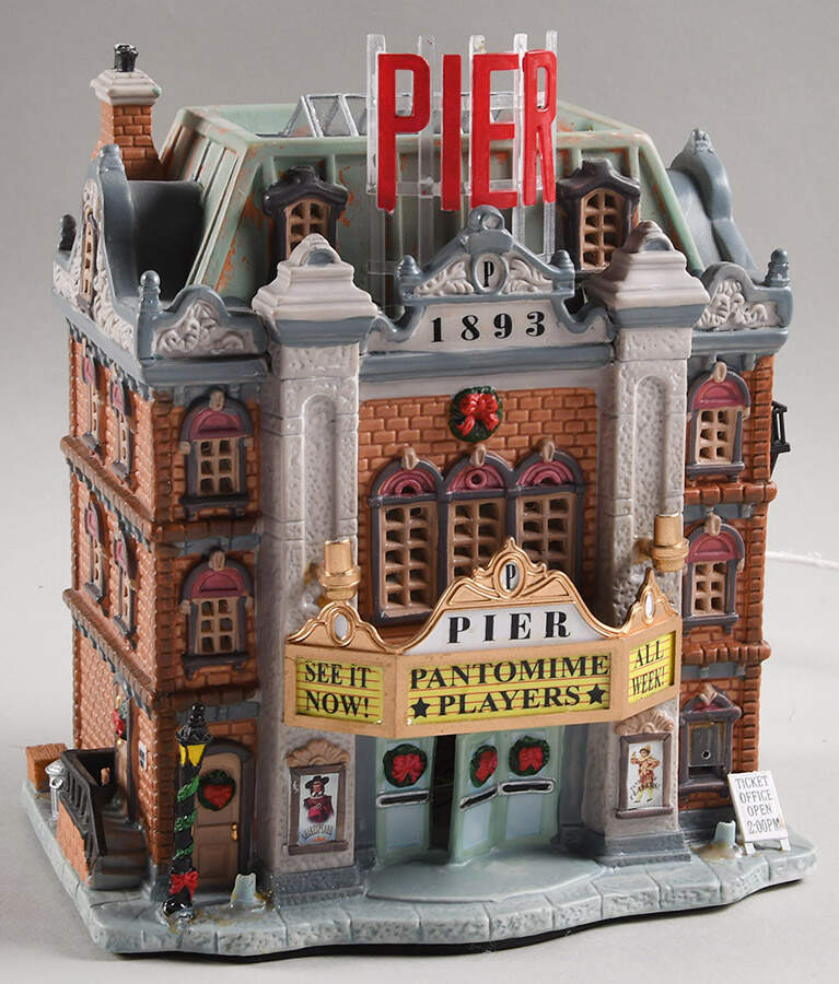 Plymouth Corners Pier Theater - No Box by Lemax-1