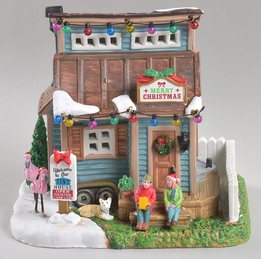 Vail Village Our Tiny House - With Box by Lemax-1