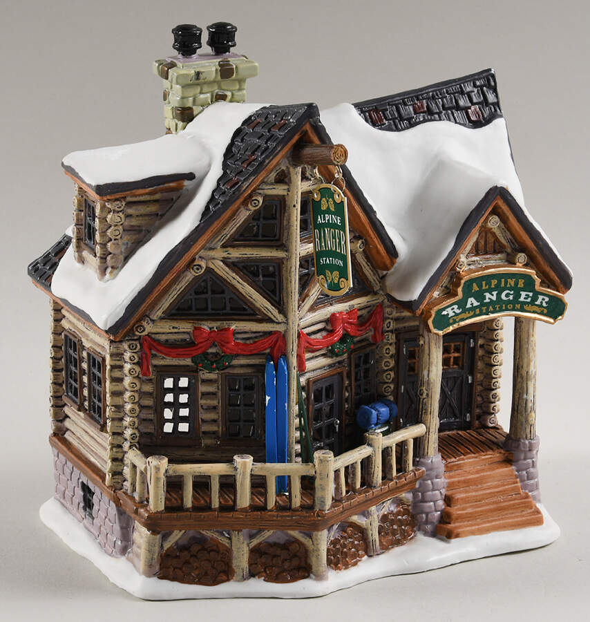 Vail Village Alpine Ranger Station - With Box-Bx542 by Lemax-1