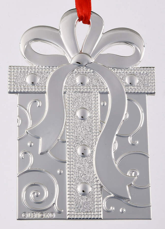 Silver Gems Oraments Present-Clear - With Box by Lenox-1