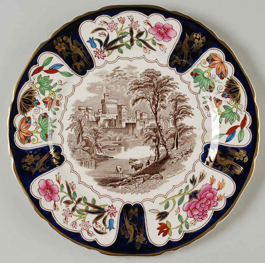 Christmas Plate Windsor Castle - With Box by Mason's-1