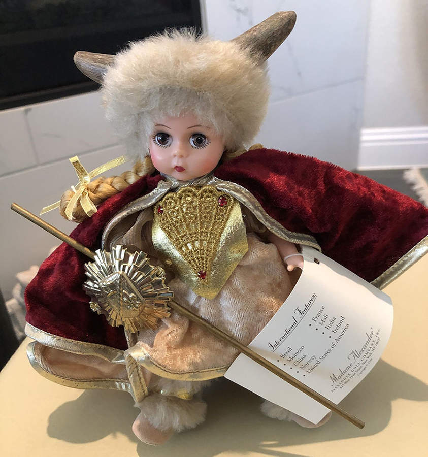 International-8" Doll Norway - Viking Costume - No Box 66a by Madame Alexander-1