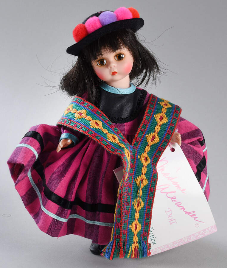 International-8" Doll Peru - No Box by Madame Alexander-1