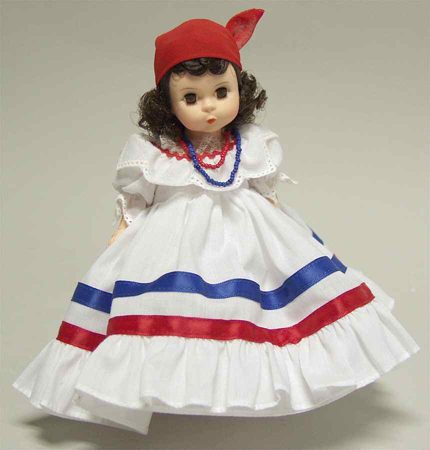 International-8" Doll Dominican Republic - Boxed by Madame Alexander-1