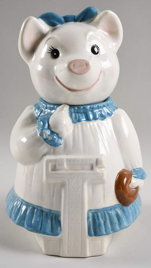 Metlox Cookie Jar Slenderella - Boxed by Metlox - Poppytrail - Vernon-1