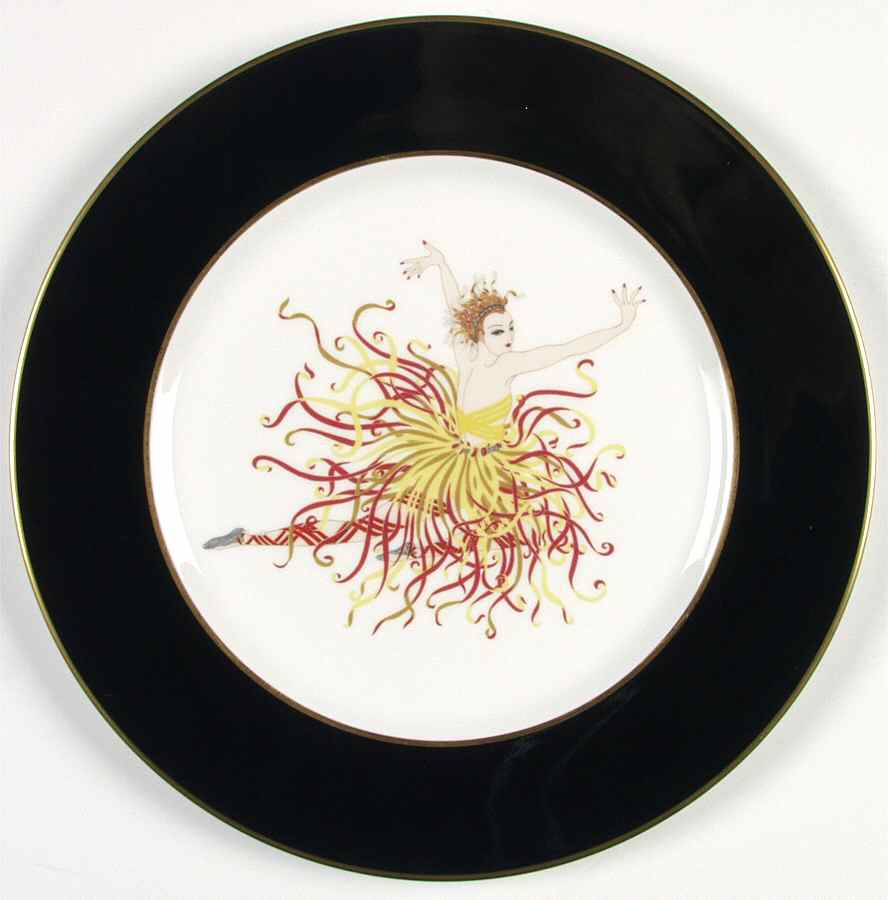 Erte' Plates Applause - Boxed by Mikasa-1