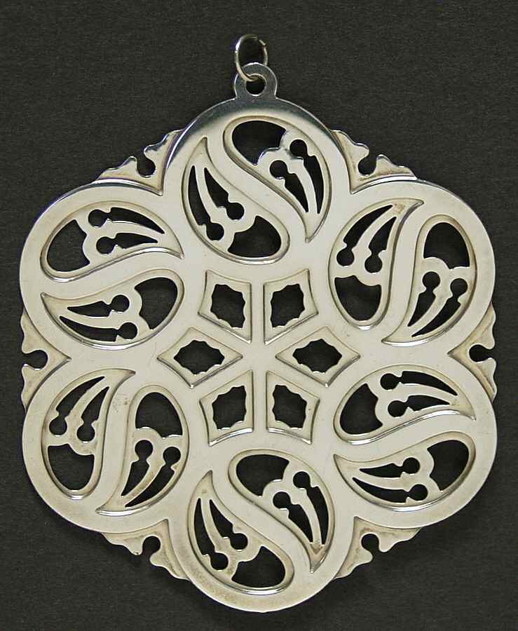Snowflake-Sterling Silver 1988-Snowflake - Boxed by Metropolitan Museum-1
