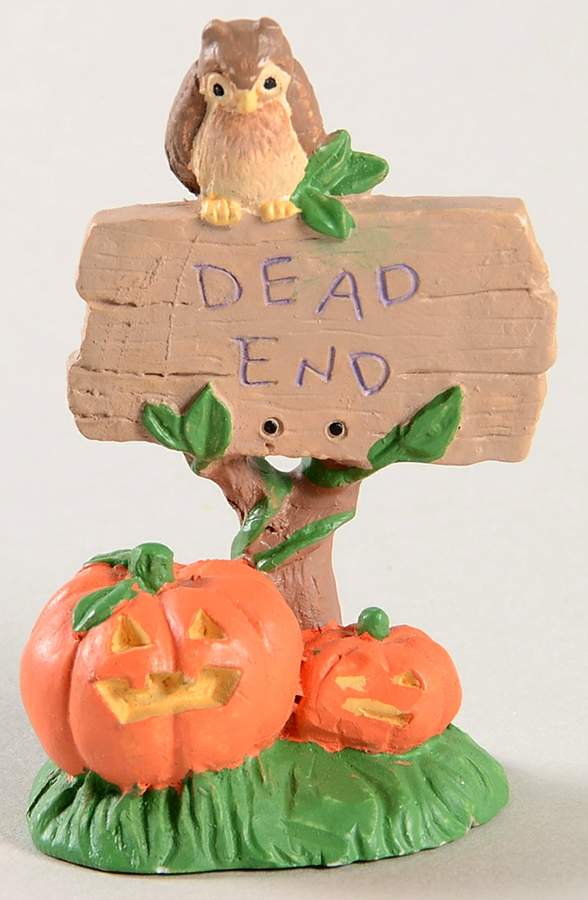 Creepy Hollow Dead End Sign - Boxed by Midwest of Cannon Falls-1