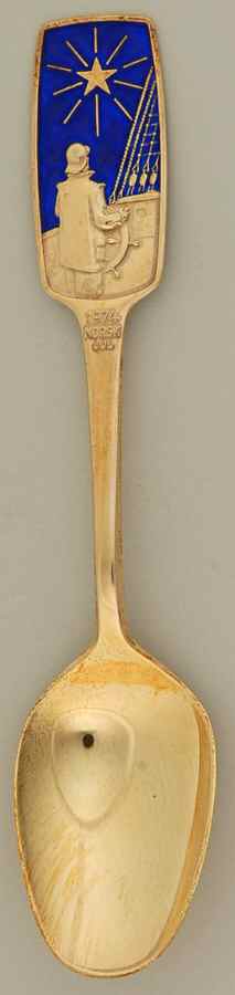 Marthinsen Christmas Spoon Home For Christmas - No Box by T H Marthinsen Silver-1