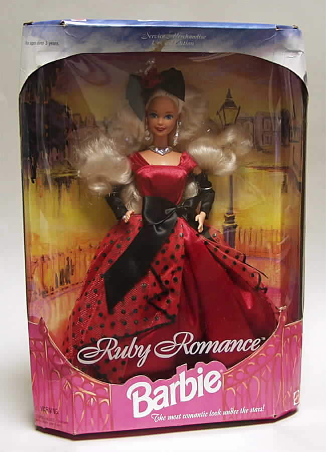 Barbie & Ken Dolls Ruby Romance-Service Merchandise Exclusi - Boxed by Mattel-1