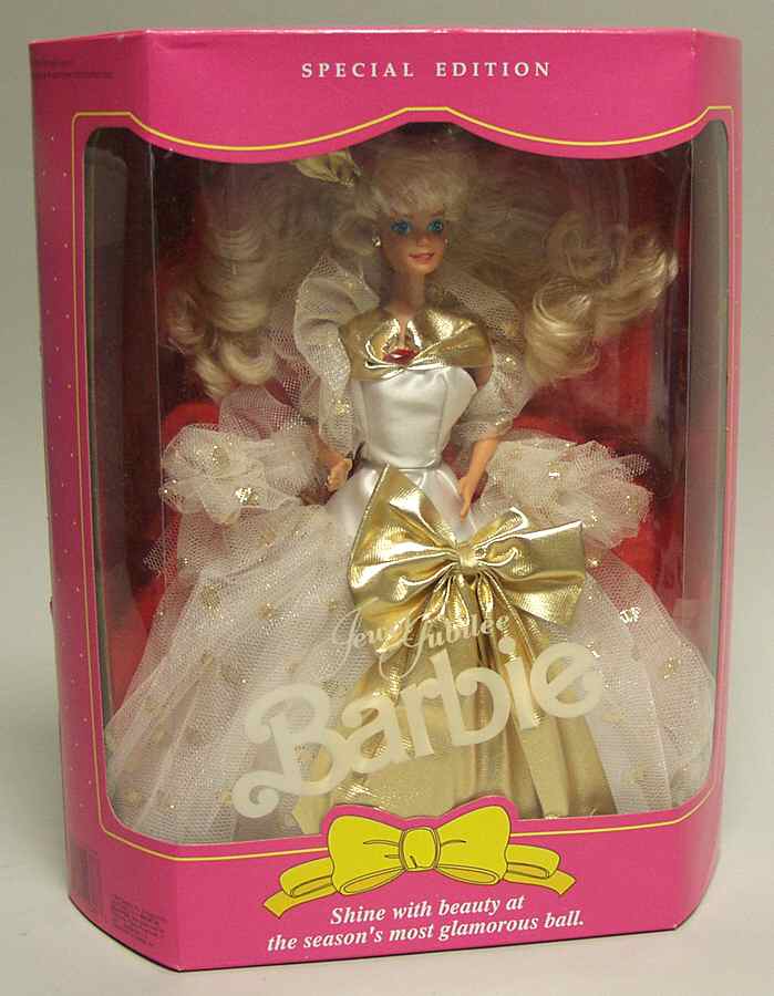 Barbie & Ken Dolls Jewel Jubilee Barbie - No Box by Mattel-1