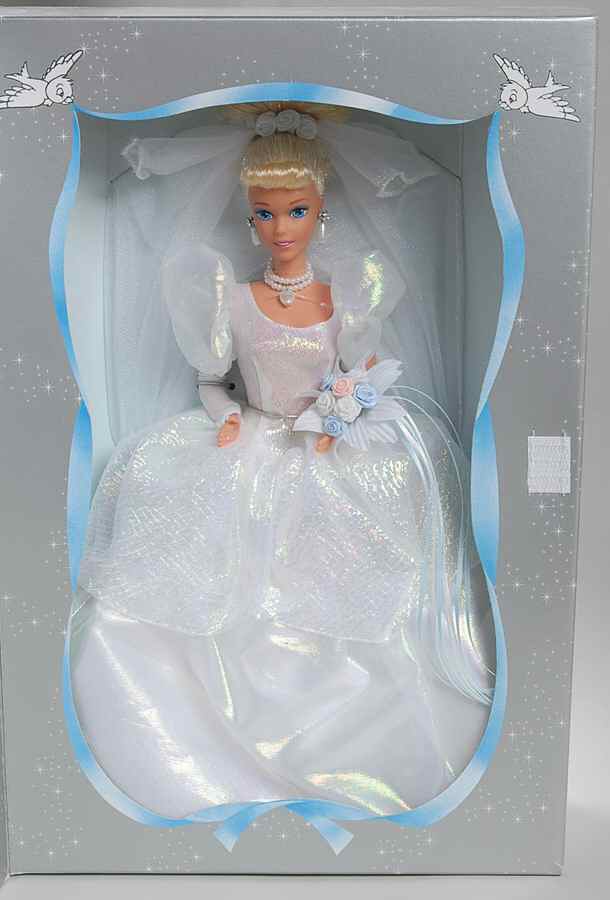 Barbie & Ken Dolls Disney Wedding Cinderella - Boxed by Mattel-1