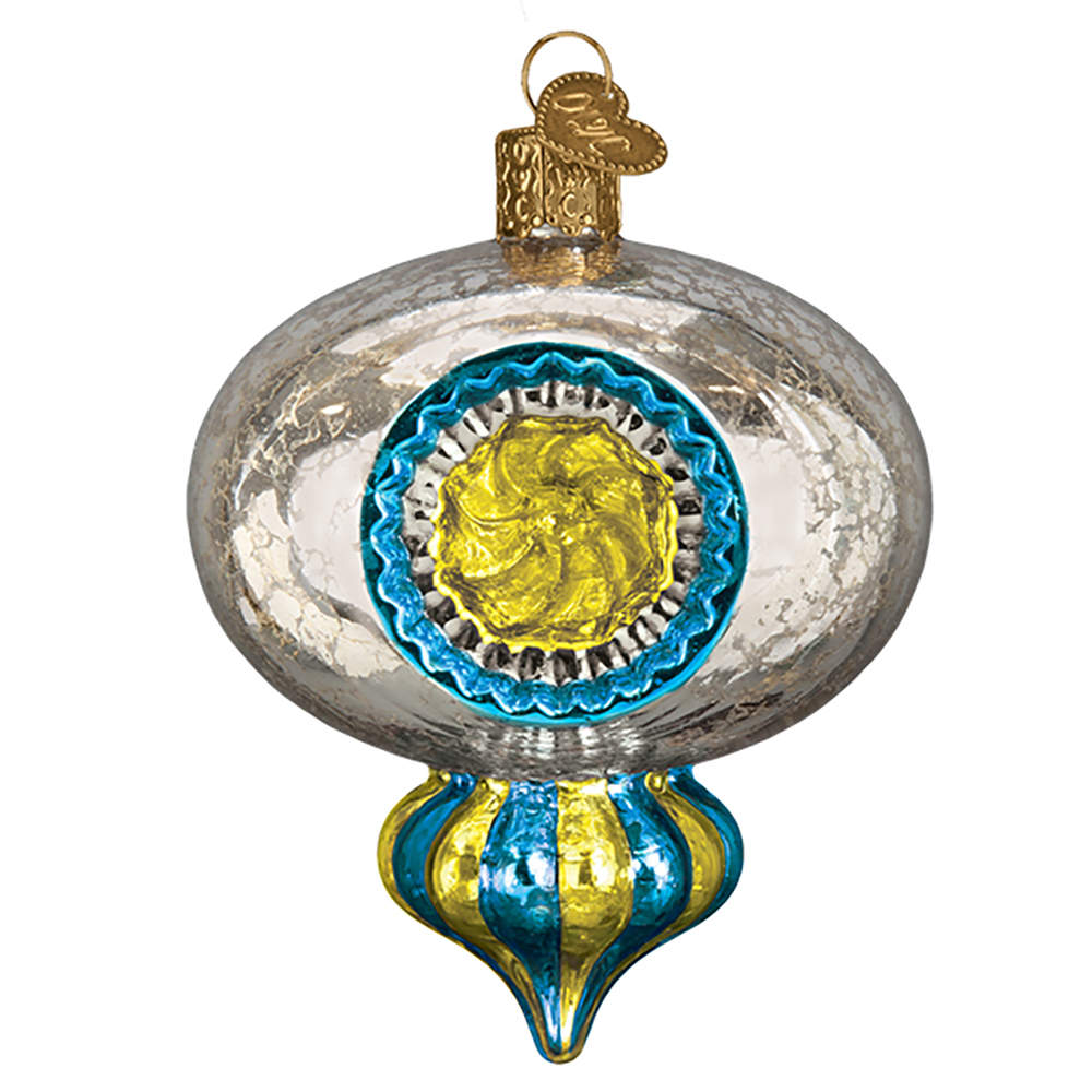Vintage Reflections Collection Shiny Mercury Relection - No Box by Old World Christmas (Newer)-1