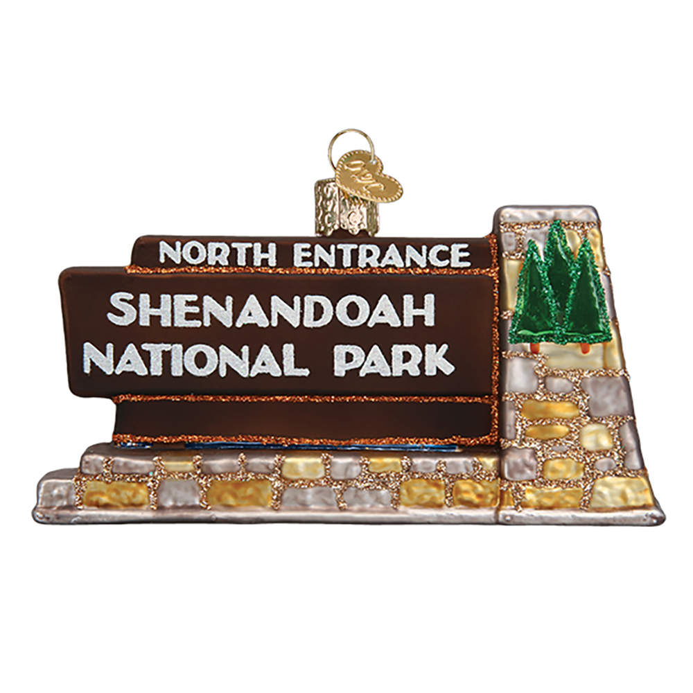 National Parks Shenandoa National Park - No Box by Old World Christmas (Newer)-1