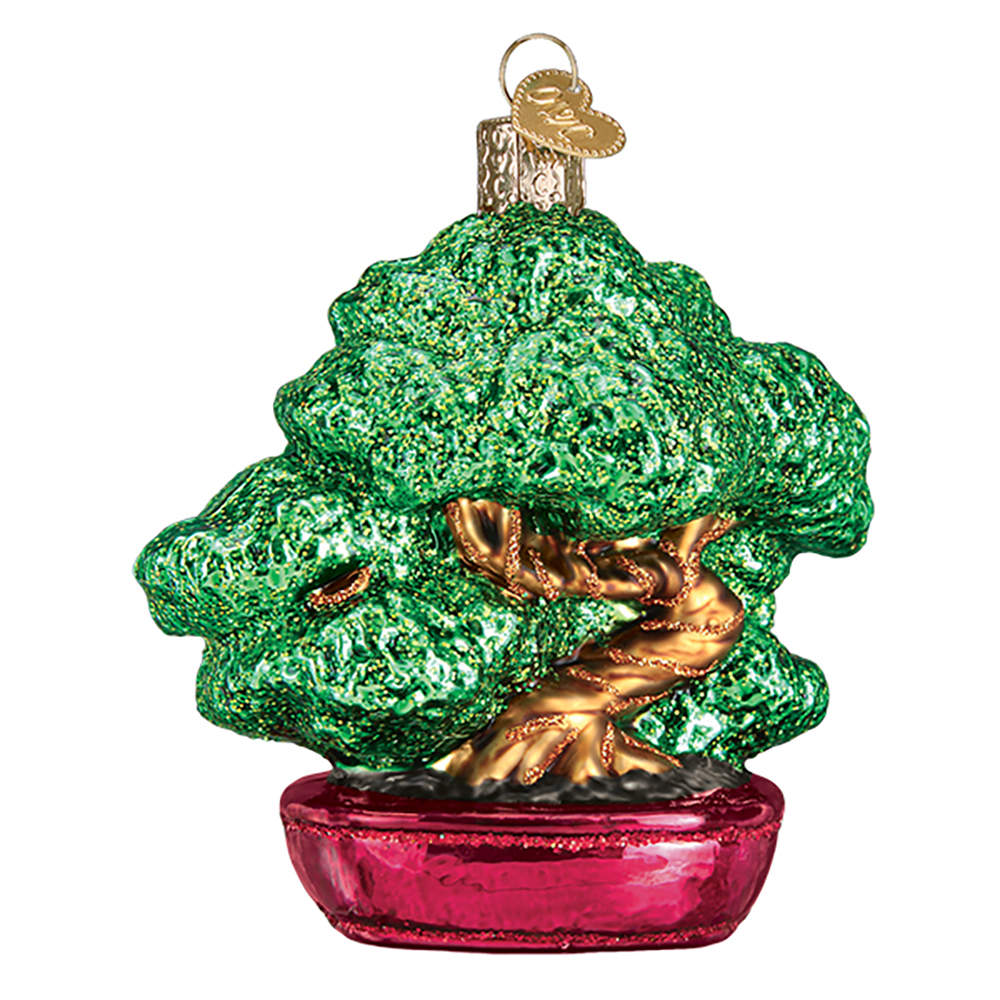 Trees & Cones & Wreaths Bonsai Tree - No Box by Old World Christmas (Newer)-1