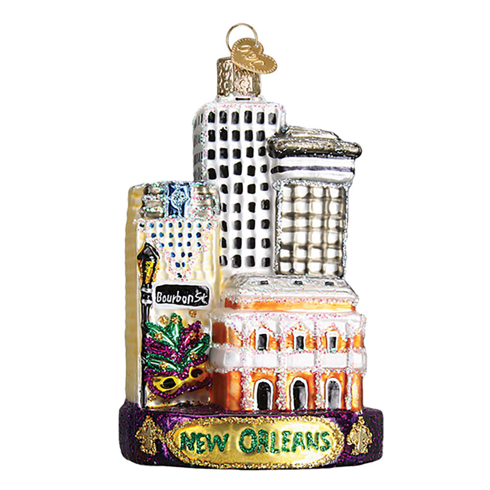 Cities New Orleans - No Box by Old World Christmas (Newer)-1