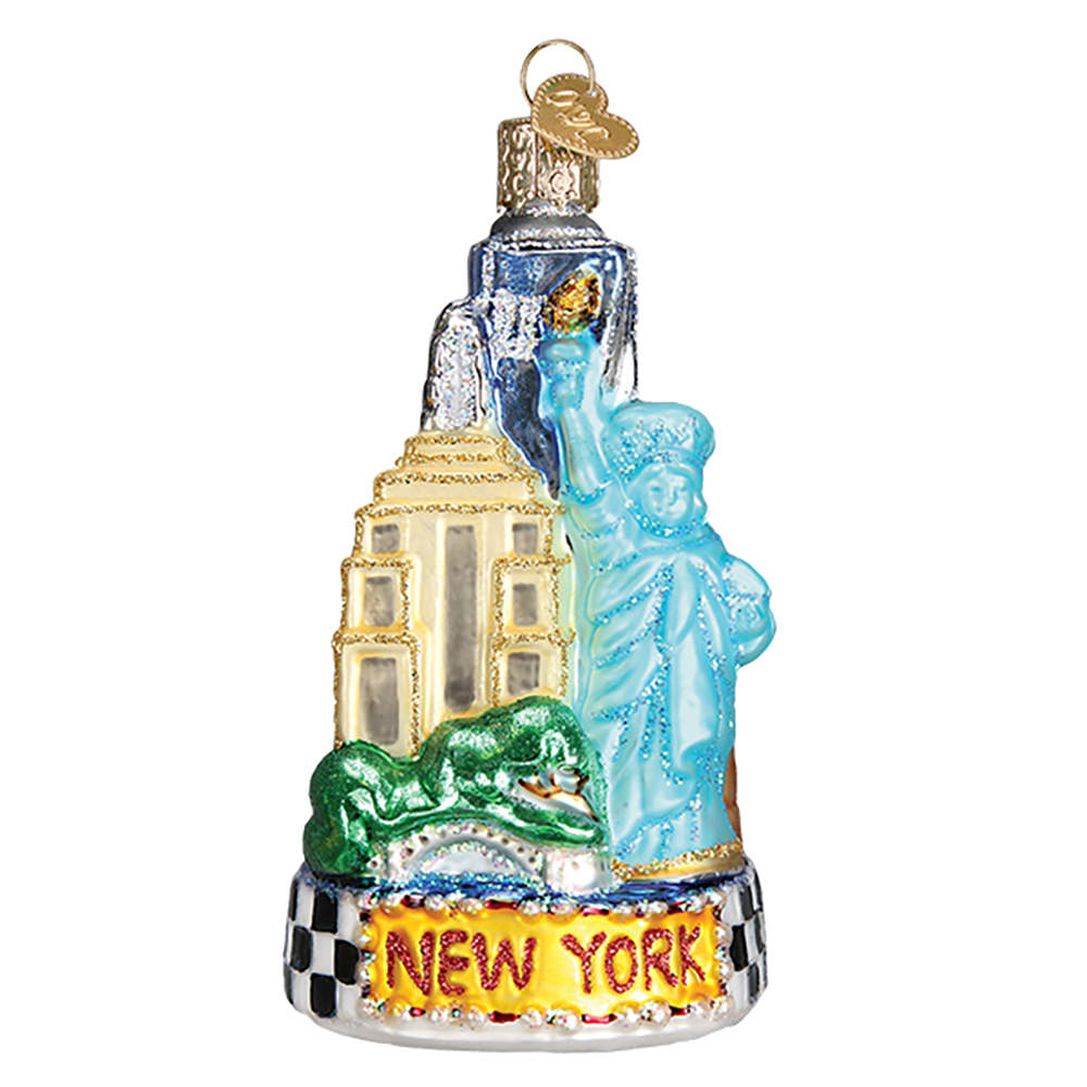 Cities New York City - No Box by Old World Christmas (Newer)-1
