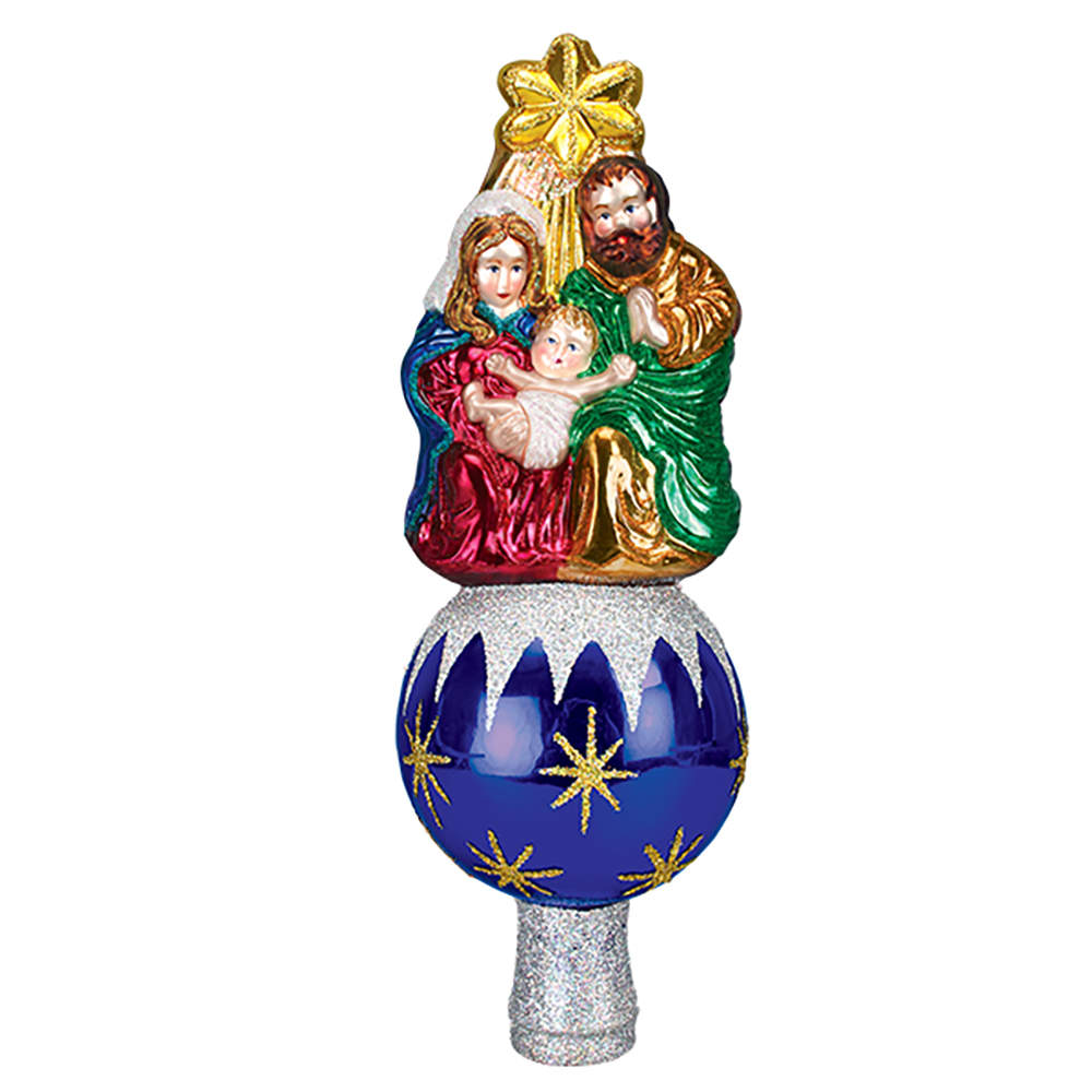 Tree Toppers Nativity Tree Topper - Boxed by Old World Christmas (Newer)-1