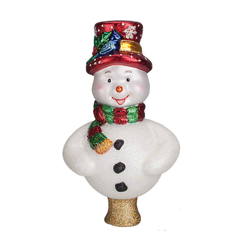 Tree Toppers Frosty Tree Topper - Boxed by Old World Christmas (Newer)-1