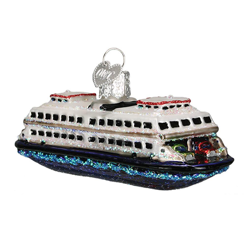 Transportation Ferry - No Box by Old World Christmas (Newer)-1