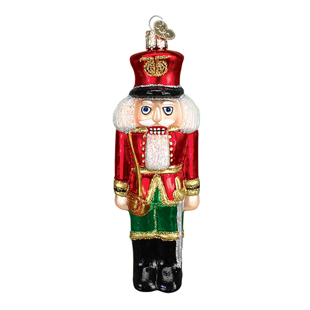 Nutcrackers Soldier Nutcracker Red/Green - No Box 42 by Old World Christmas (Newer)-1
