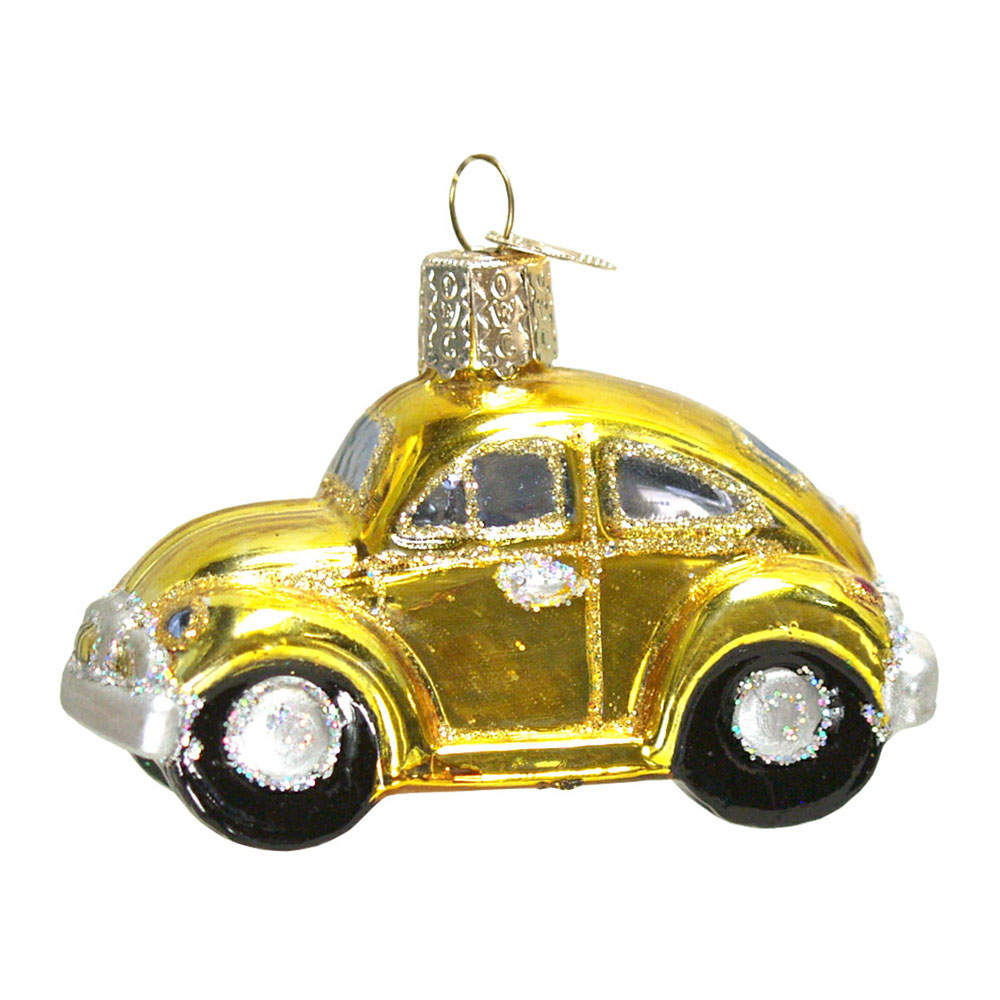 Transportation Buggy Yellow - No Box by Old World Christmas (Newer)-1