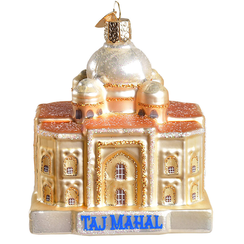 Vacation & Travel Taj Mahal - No Box by Old World Christmas (Newer)-1