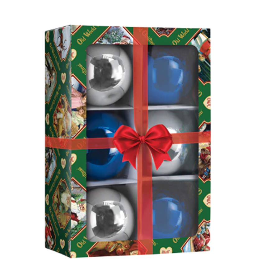 Glass Ball Sets Twilight Balls-Set Of 6 - Boxed by Old World Christmas (Newer)-1
