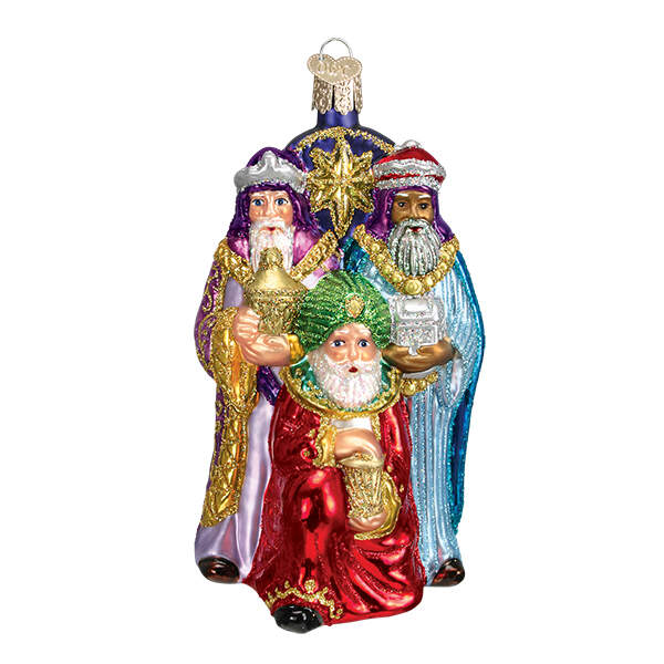 Nativity Collection Three Wise Men - No Box by Old World Christmas (Newer)-1