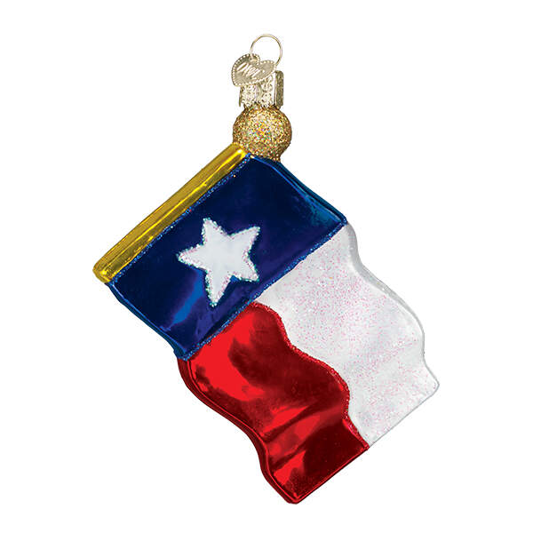 State Flag Ornaments Texas State Flag - No Box by Old World Christmas (Newer)-1