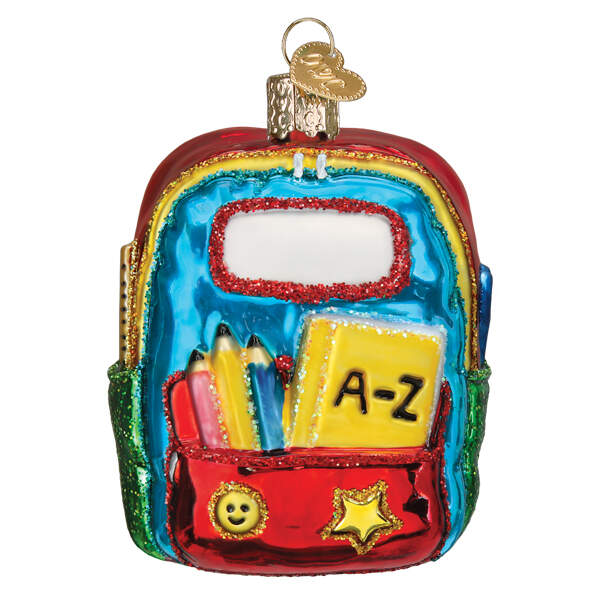 School & Graduation First Day Of School - No Box by Old World Christmas (Newer)-1