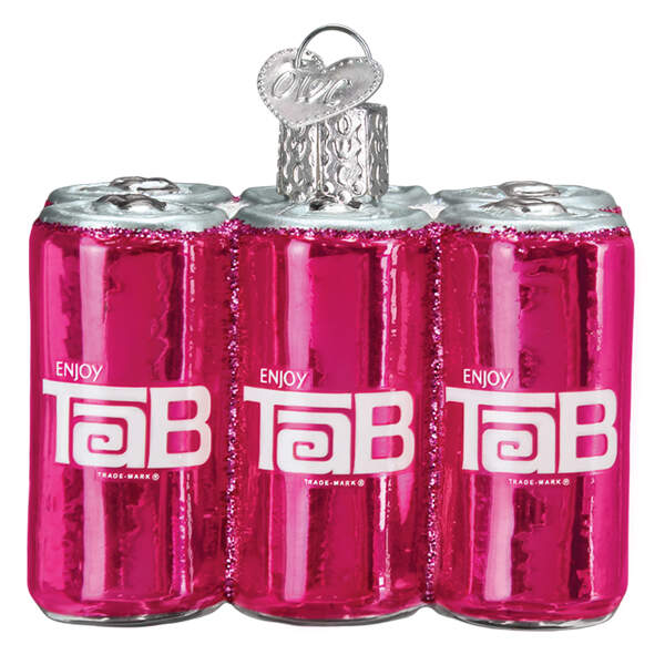 Coca Cola Tab Six Pack - No Box by Old World Christmas (Newer)-1