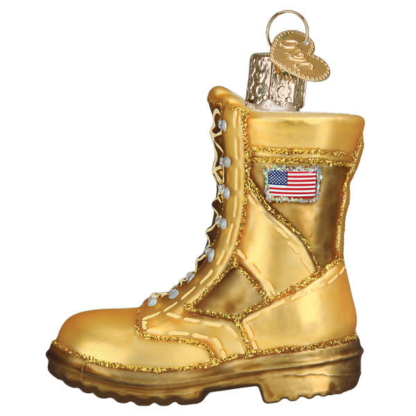 Military Military Boot - No Box by Old World Christmas (Newer)-1