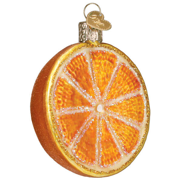 Fruits & Vegetables Orange  - No Box by Old World Christmas (Newer)-1