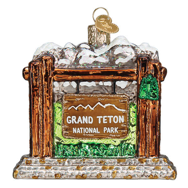 National Parks Grand Teton National Park - No Box by Old World Christmas (Newer)-1